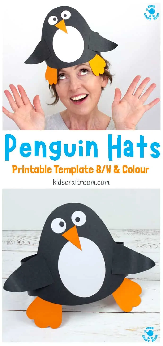 Fun Penguin Hat Craft pin image 1