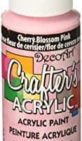 DecoArt Crafter's Acrylic Paint, 2-Ounce, Cherry Blossom Pink