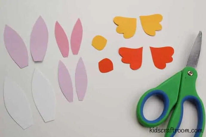 Bunny and chick egg decorating ideas- step 2