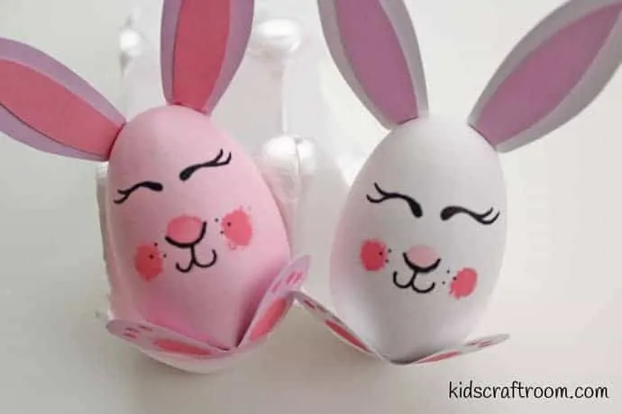 Bunny and chick egg decorating ideas- step 7