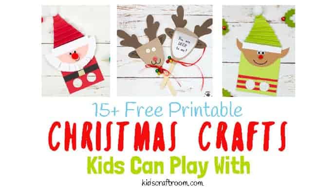 Free Printable Christmas Crafts For Kids To Play With Kids Craft Room