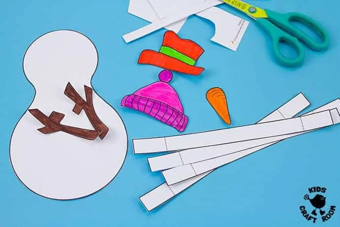 Easy 3-D Paper Plate Snowman Craft - Welcome To Nana's