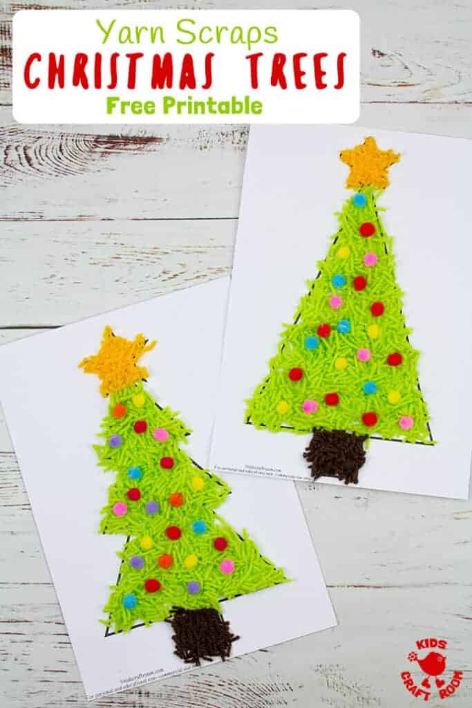 Free Printable Christmas Tree Template from kidscraftroom.com