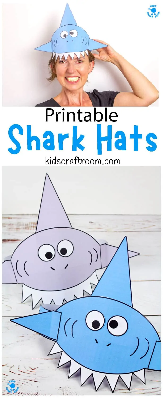 Shark Hat Craft pin image 3