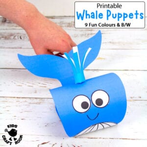 Whale Puppet Craft