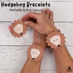Hedgehog Paper Bracelets