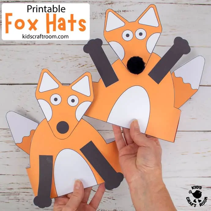 Fox Hat Craft - Kids Craft Room