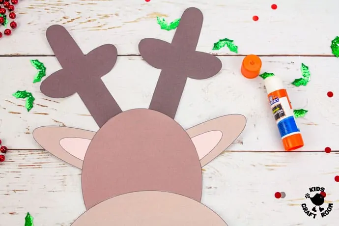 Dome Nosed Reindeer Craft step 4