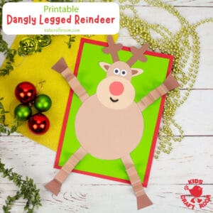 Dangly Legged Reindeer Craft