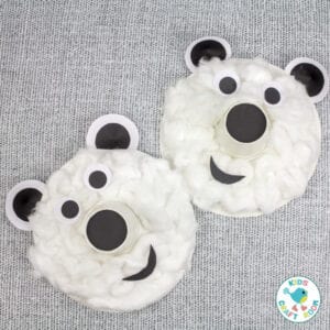 47 Cute Polar Bear Crafts For Kids To Make This Winter - Kids Craft Room