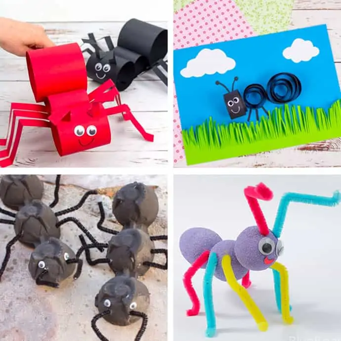 Ant Crafts For Kids 1-4.