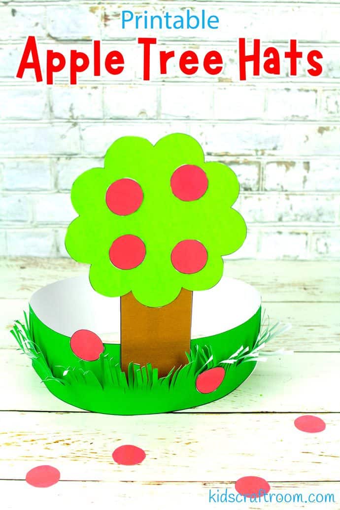 Apple Tree Hat Craft Kids Craft Room