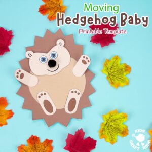 Moving Baby Hedgehog Craft