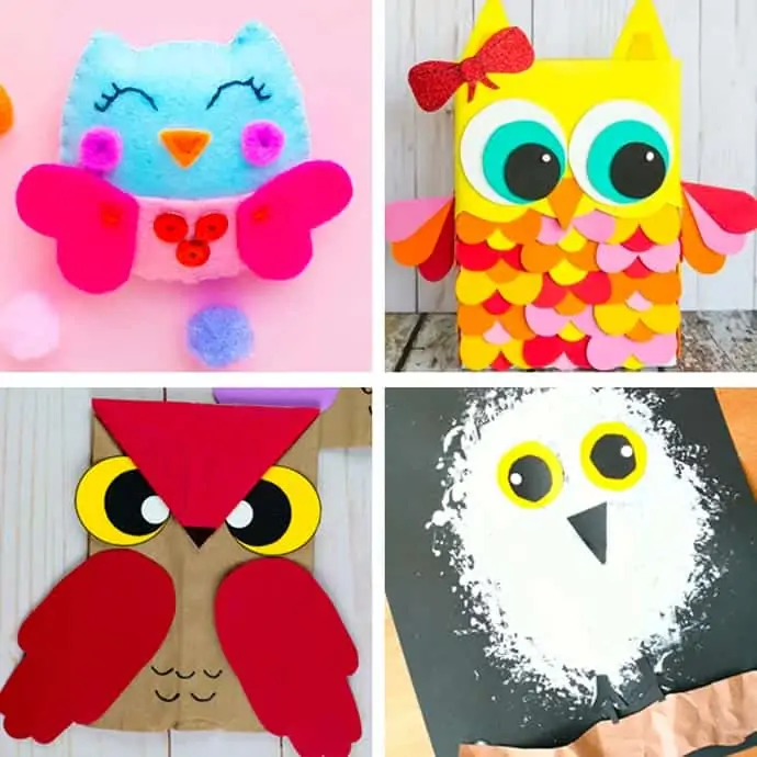 Cute Owl Craft For Kids 13-16.