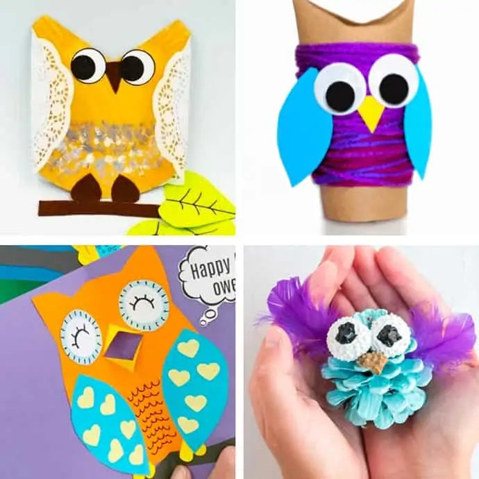 Cute Owl Craft For Kids 17-20.