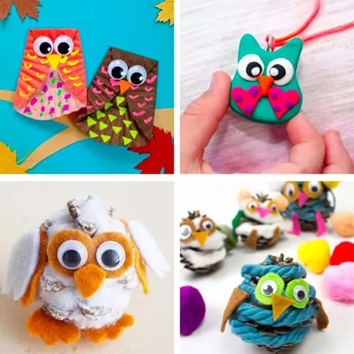 Cute Owl Craft For Kids 25-28.