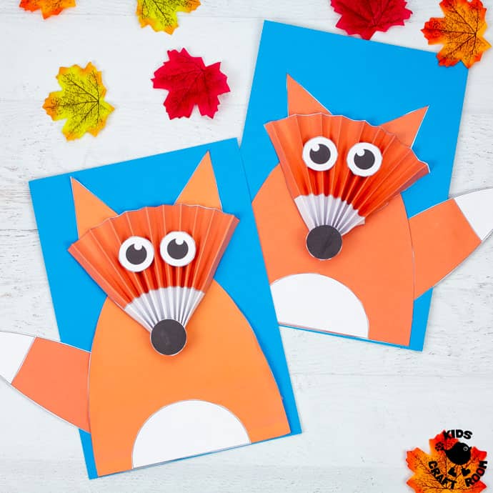 Paper Fan Fox Craft