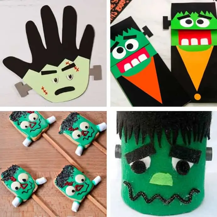 Fun Frankenstein Craft Ideas For Kids 17-20.