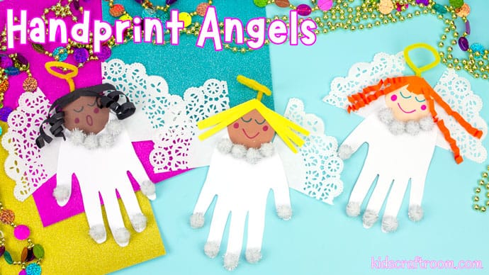 Handprint Angel Craft