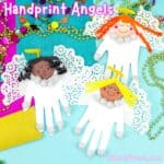 Handprint Angel Craft For Kids