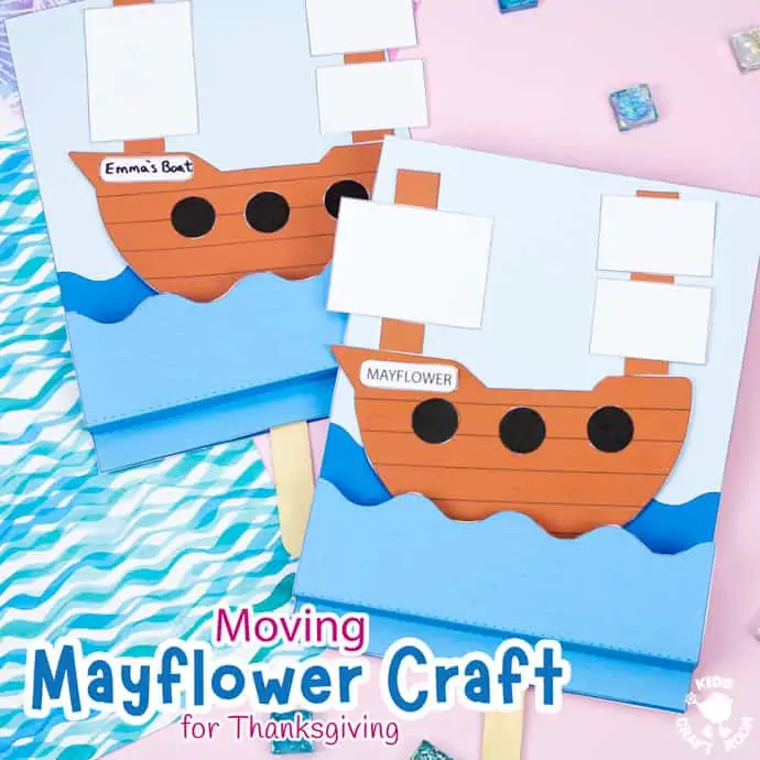 Moving Mayflower Craft For Kids