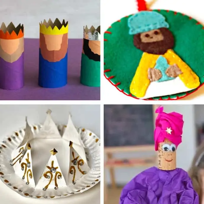Religious Christmas Crafts For Kids 37-40.