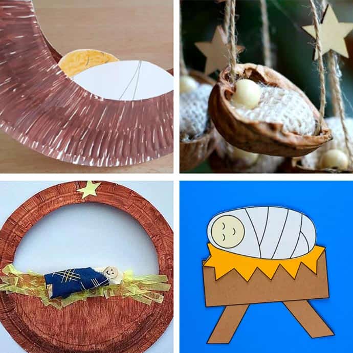 Religious Christmas Crafts For Kids 17-20.