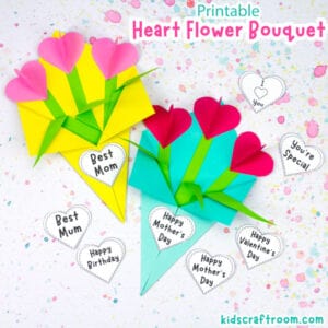 Paper Flower Bouquet Craft