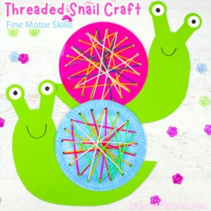 Threaded Snail Craft