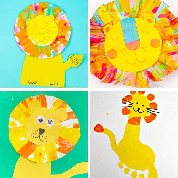 Lion Crafts For Kids 5-8.