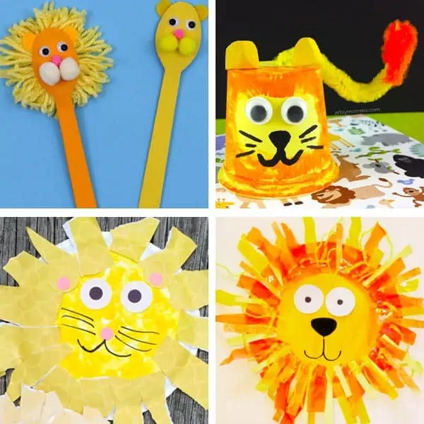 Lion Crafts For Kids 9-12.