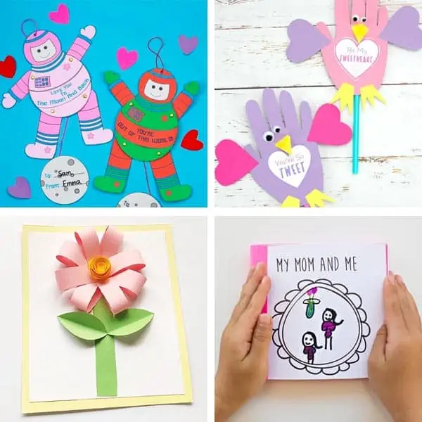 Printable Mother's Day Crafts 5-8.