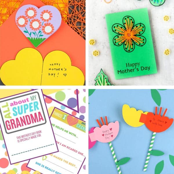 Printable Mother's Day Crafts 13-16.