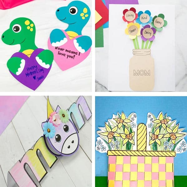 Printable Mother's Day Crafts 17-20.