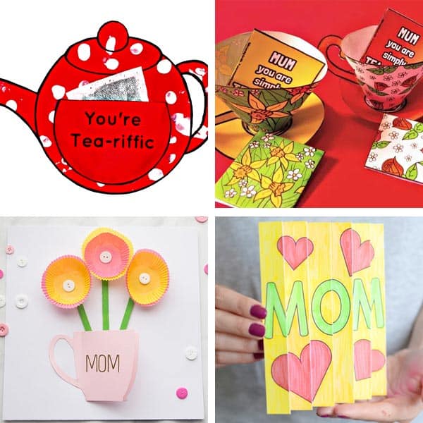 Printable Mother's Day Crafts 21-24.