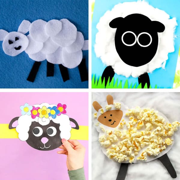 Spring Sheep Crafts For Kids 9-12.