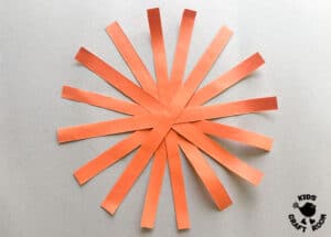 3D Paper Pumpkin Craft - Kids Craft Room