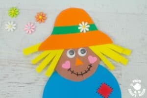 Paper Scarecrow Puppet Craft For Kids - Kids Craft Room