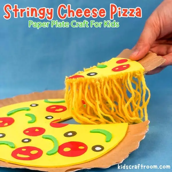Paper Plate Pizza Craft