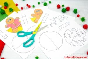 Rocking Gingerbread Man Craft - Kids Craft Room