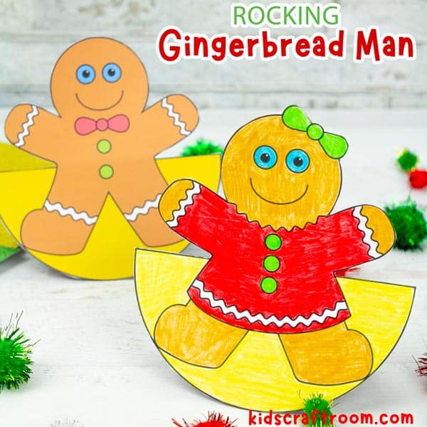 Rocking Gingerbread Man Craft