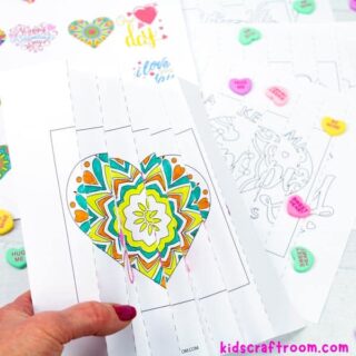 Valentine Agamograph - Kids Craft Room