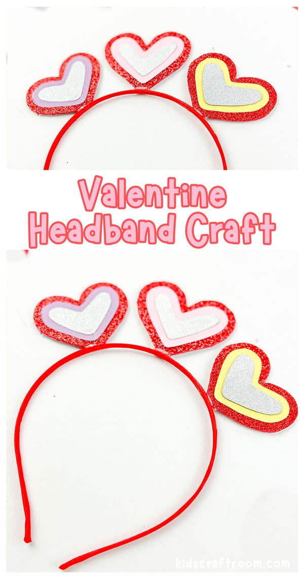 Valentine Headband Craft - Kids Craft Room