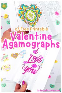 Valentine Agamograph - Kids Craft Room