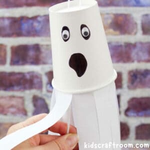 STEM Paper Cup Flying Ghost Craft