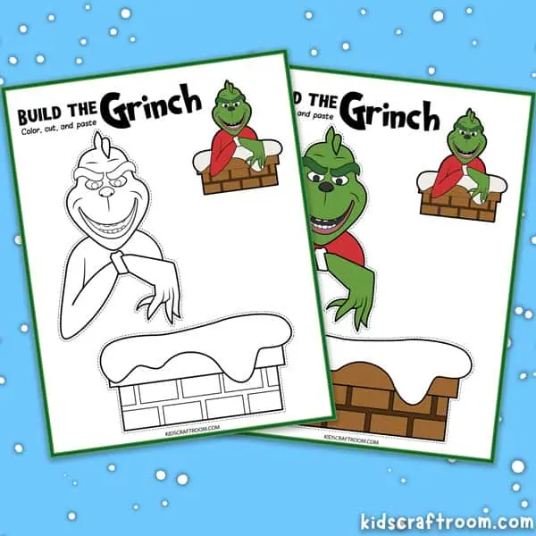 Page 2 - Build The Grinch Coloring Pages.