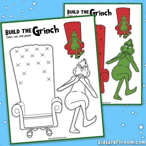 Page 5 - Build The Grinch Coloring Pages.