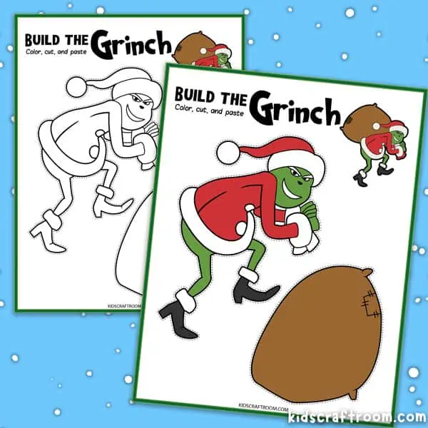Page 3 - Build The Grinch Coloring Pages.