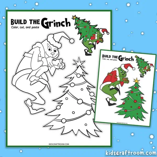 Page 1 - Build The Grinch Coloring Pages.