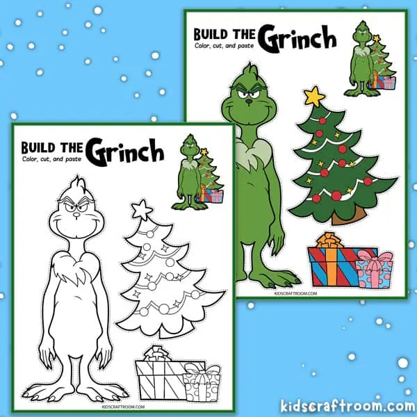 Page 6 - Build The Grinch Coloring Pages.